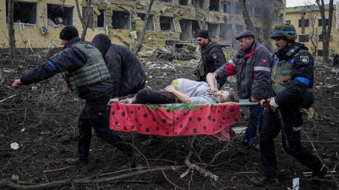 Ukraine: Russian strike hits children’s hospital and maternity facility in Mariupol